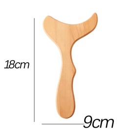 Priaora Wooden Gua Sha Tools Professional Lymphatic Drainage Tool Wood Therapy Massage Tools for Anti-Cellulite Muscle Release (K160-1)