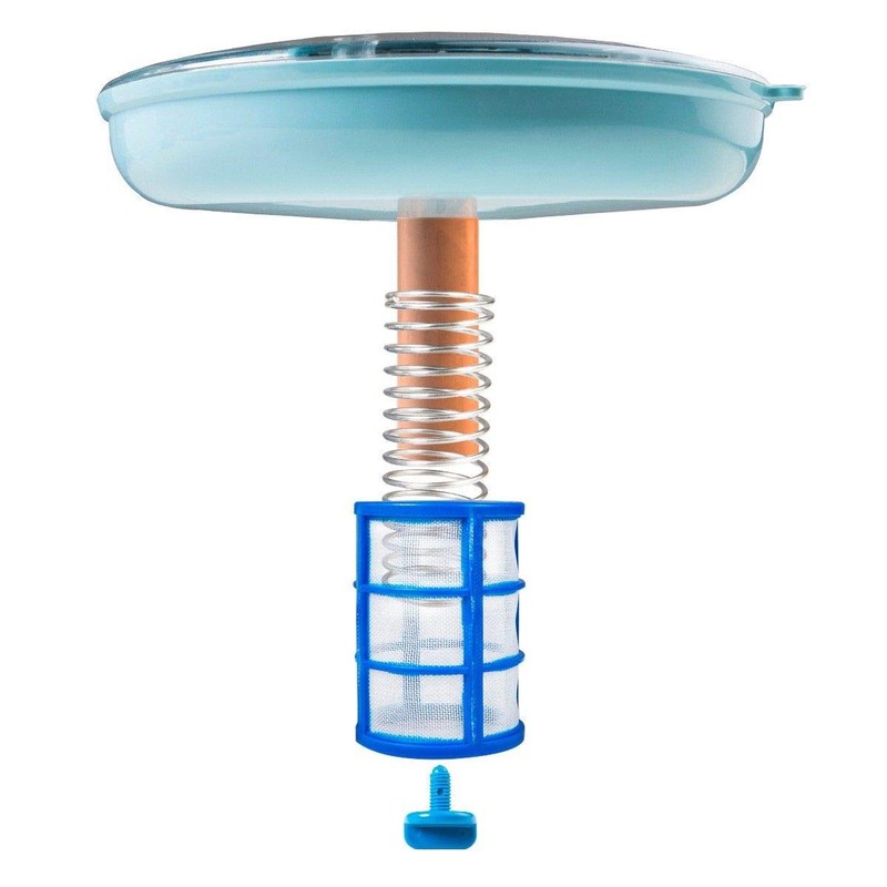 XtremepowerUS 90133 Reduces Chlorine Algae Purifier Pool Solar Ionizer Copper,