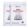 TopSoon Plastic Chair Cover Sofa Cover for Storage or Protection
