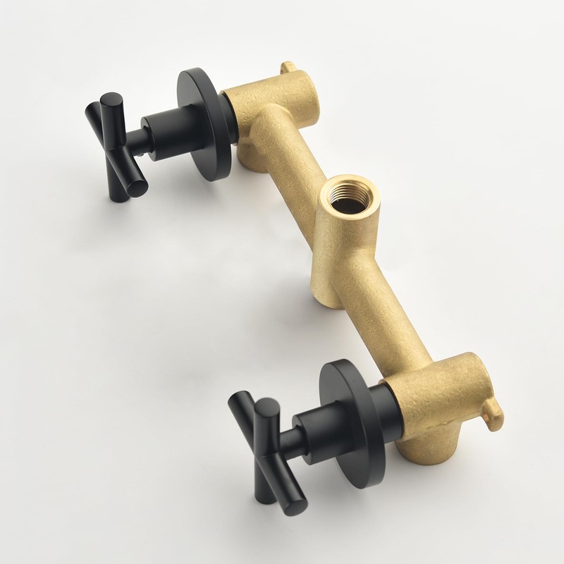 2 Handle Shower Faucet Shower System Complete 2 in 1