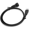 Waterproof USB Connector IP67 TYPEC Male USB3.0 Male with Cable