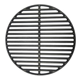 Quantfire 13" Cast Iron Cooking Grid for S/MiniMax Big Green Egg Accessories, Round Grill Grate Grids for BGE or Other Same Size Charcoal Grill