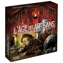 Pixie Games – l’Âge des Artisans – Extension du Jeu Architectes du Royaume de L’Ouest - Jeu de Stratégie et de Société – À partir de 12 Ans – De 1 à 6 Joueurs – Français – PIX374