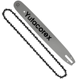 Yutacorex 20inch Chainsaw Guide Bar and Chain Combo,Replacement Accessories Fits Stihl MS271,MS261,MS311,MS 261 C-M,MS260 Pro,MS270,MS290,MS310,3003 008 6821,203VXLGD025,325,063,81DL