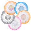 AOOWU Shower Caps for Women & Men, 5 Pcs Waterproof