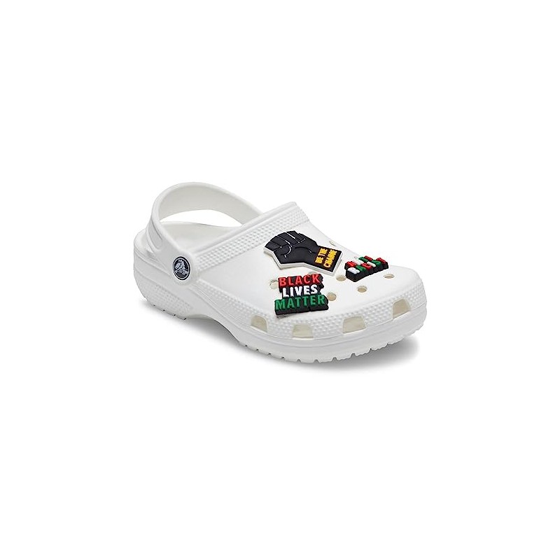 Crocs Jibbitz 3-Pack Shoe Charms | Jibbitz, Black Lives Matter,