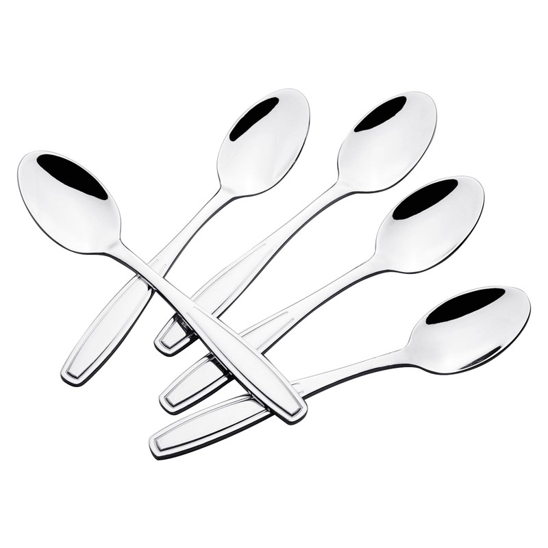 Guankan 12-Piece Stainless Steel Coffee Spoon, Small Espresso Spoons