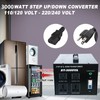 YaeCCC 3000VA Voltage Transformer Power Converter 110V/220V Converter AC-AC 3000VA