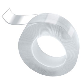 Nano Tape Acrylic Double Sided Tape Magic Sticking, Transparent Waterproof, Scratch-free, Strong Rubber Removal, Anti-Vibration, Anti-Slip, Nano Rubber, Washable Multi-functional, Repeated Residue