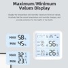 Bluetooth Thermometer Hygrometer: Wireless Temperature Sensor with Data Storage and