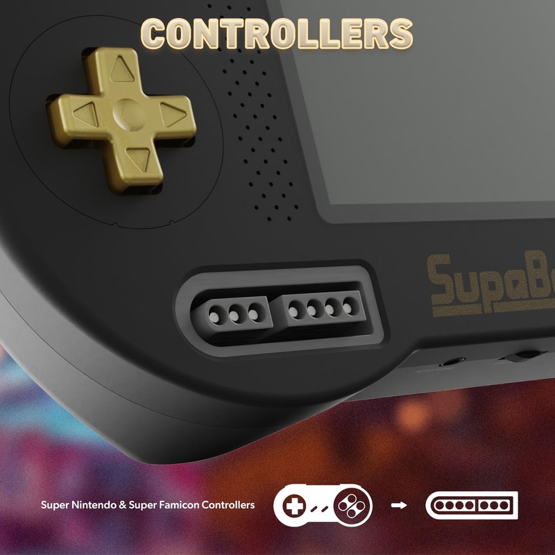 Hyperkin SupaBoy Portable Pocket Console For SNES (Super NES) /