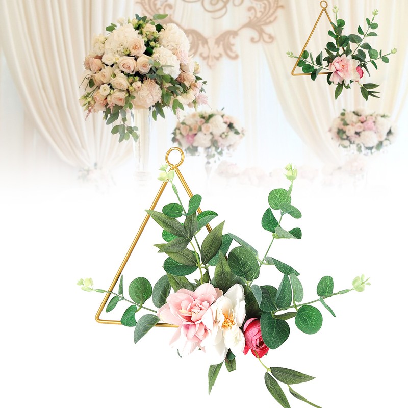 Artificial Flower Wreath Bridesmaid HandHeld Garland Wall Interior Ceiling Decoration(SPH-5636