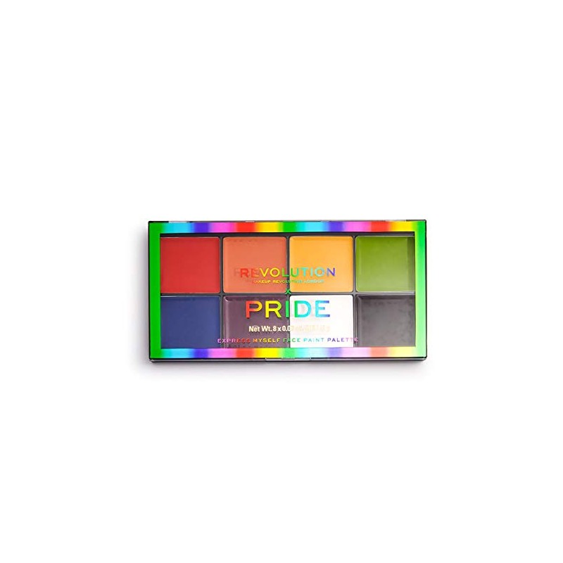 Revolution Pride Express Myself Face Paint Palette 8 x 2g