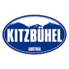 Oval Blue Mountain KITZBUHEL Sticker (Snow ski Skiing Resort)