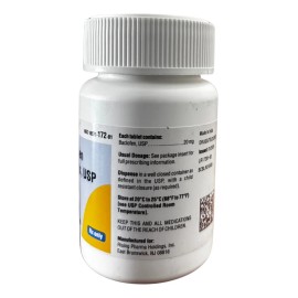 Baclofeno 20mg Con 100 Tabletas