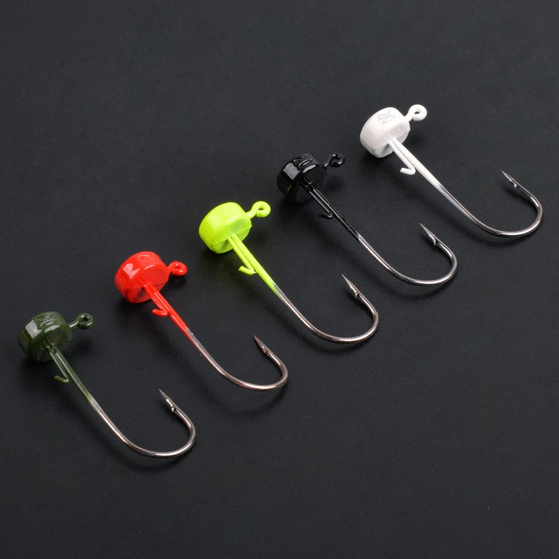 Ned Rig Fishing Jig Heads Baits Kit Crappie Jig Hooks