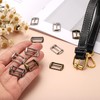 QUARKZMAN Pack of 10 Metal Baseball Cap Buckle, Adjustable Cap