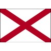 Rogue River Tactical Alabama State Flag Sticker Car Decal Bumper
