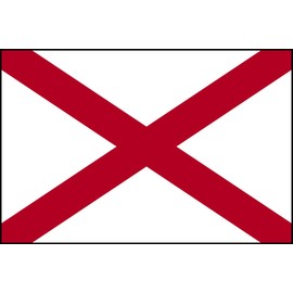 Rogue River Tactical Alabama State Flag Sticker Car Decal Bumper Sticker Truck Window AL