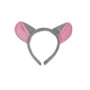 GIZZY® Girls Grey and Pink Mouse Ears on Head band.