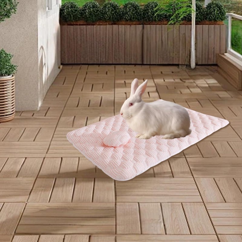 FOSDICK Small Pet Cooling Mat, 41x 30cm Rabbit cooling Mat,