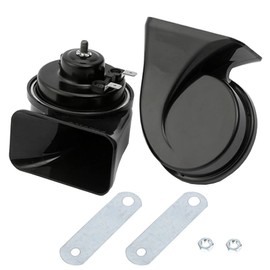 MOCNT Pack of 2 12 V Car Horn 120 dB Super Loud Electric Snail Horn Double Horn Waterproof Air Horn Speaker Air Horn Universal Vehicle Motorcycle Bicycle