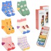 Dailylike Baby Boys Girls Non Slip Grip Ankle Socks with
