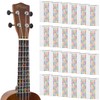 TIGER UKE-24-STICKER Colour Coded Fingerboard Stickers Pack of 24