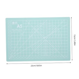 Hohopeti DIY Cutting Mat Engraving Craft Board for Sewing and Crafts Non Slip Durable and Flexible for Teachers Students and DIY Enthusiasts Thick