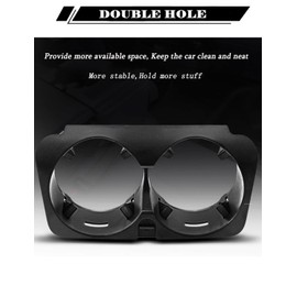 Twilight Garage Centre Console Cup Holder for W213 W205 Me-rcedes C Class, Centre Console Cup Holder, Water Cup Seat, Plastic, A2056800691 GLC Class W253