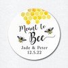 Meant to bee sticker, Honey favor stickers, Meant to bee