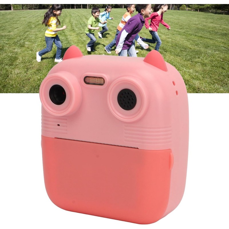 SQUADO Instant Front and Rear Digital Camera with LED Light