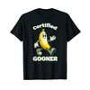 CERTIFIED GOONER Funny Dank Meme 2025 Brainrot Gooning T-Shirt