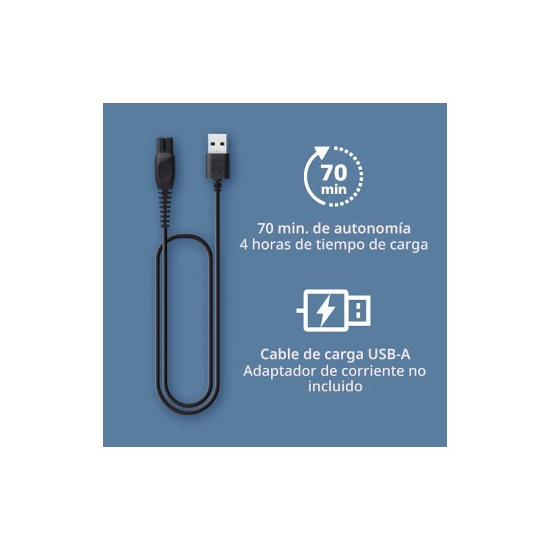 Recortadora de Barba Norelco Philips 3000, 40 Dial de Precisión