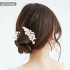 JIEYUMAO 12Pcs Bridal Hair Accessories, 19.7 Inch Wedding Hair Accessories