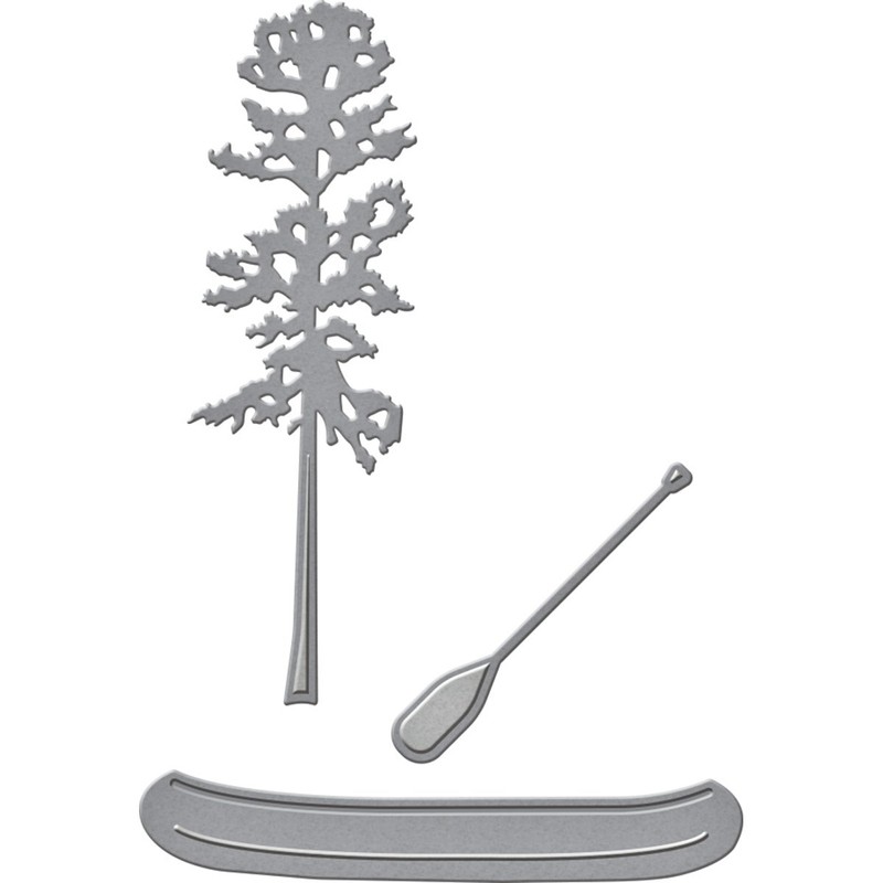 Spellbinders D-Lites Canoeing Die, Brown