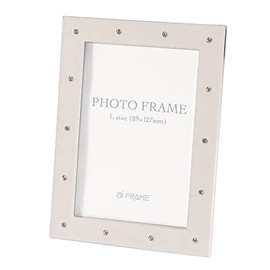 Iwata GK-101-L-W Photo Frame, Eye Brand Alloy Frame, Flat L, White