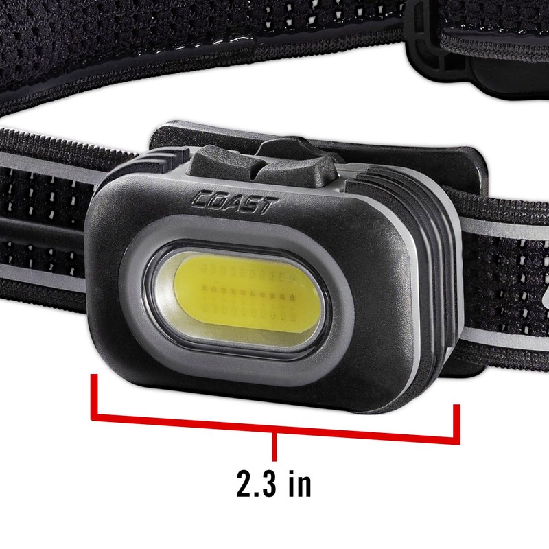 Coast RL10R 750 Lumen Rechargeable LED Headlamp with Variable Light