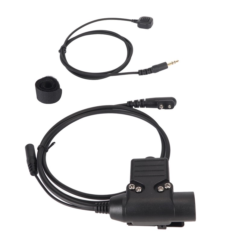 U94 PTT Adapter Push to Talk Button Walkie Talkie Military