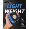 ANYLiGHT Led Work Light with 4 Modes,1200LM Portable COB Magnetic