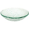 Decolav Artistic White Art Glass Vessel Sink Bathroom Vanity Bowl