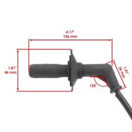Caltric Ignition Coil & Cap For Honda Shadow Sabre 1100 VT1100 1995-2007