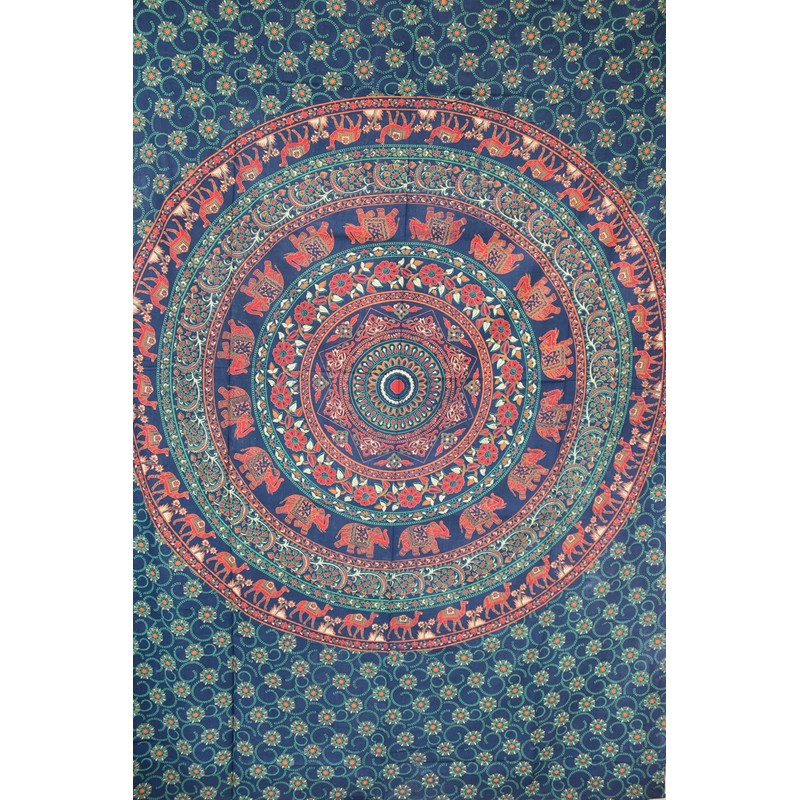 Mango Gifts Camel Elephant Mandala Tapestry Hippie Wall Decor Home
