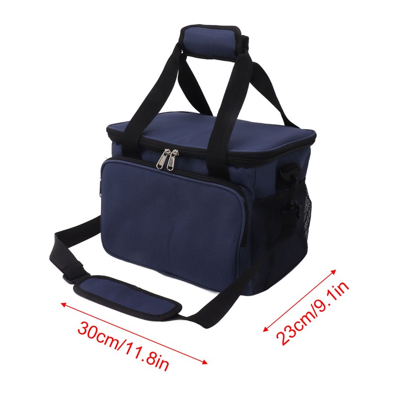 Insulated Lunch Bag Thicken Waterproof Oxford Cloth Cooler Cooling Large