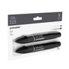 Winsor & Newton, Promarker, Black, Set of 2, Alcohol Based