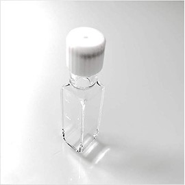UV Quartz Cuvettes with Screw Cap and Septum (Pathlength: 10 mm; Chamber Volume: 3.5 ml, Spectral Range: 190-2500 nm) (Qty: 1)