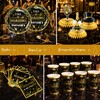 Yingoto Roaring 20s Party Decorations Tableware Set Serves 25 Guests