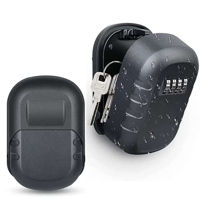 Key Safe Lock Box for Outside, House Wall Mounted Key