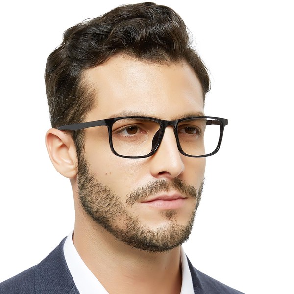 OCCI CHIARI Black Reading Glasses Men Women 3.0x Fashion Square