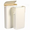 Foluck Slim Laundry Hamper, 60L Waterproof Narrow Laundry Basket with